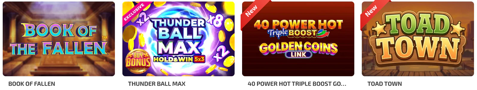BoaBoa Casino catálogo de tragaperras